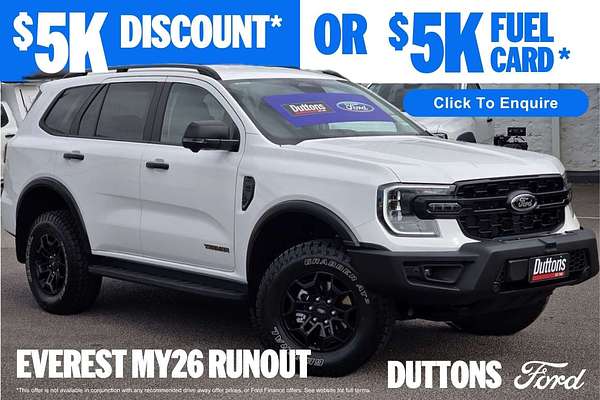 2025 Ford Everest Tremor 3.0L