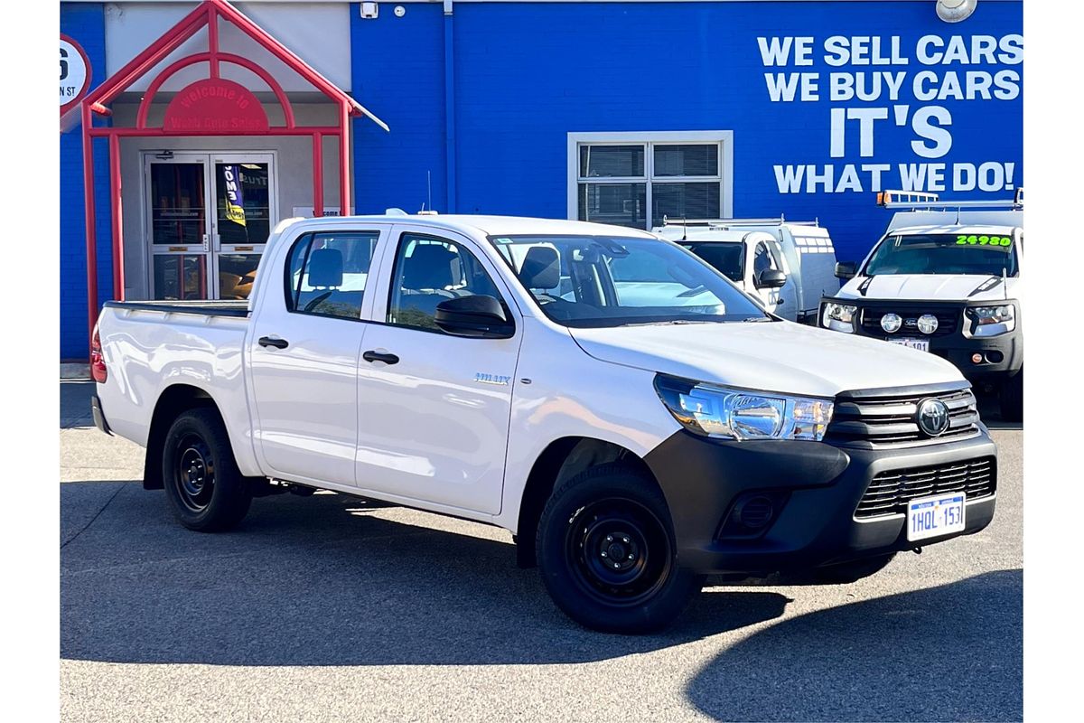 2022 Toyota Hilux Workmate TGN121R Rear Wheel Drive