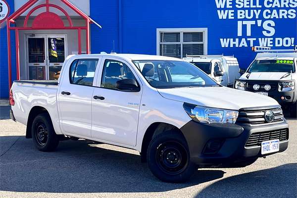 2022 Toyota Hilux Workmate TGN121R Rear Wheel Drive