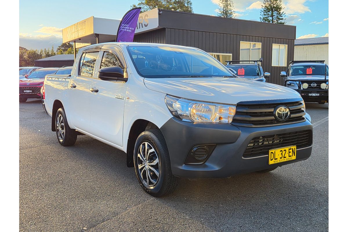 2022 Toyota Hilux Workmate TGN121R Rear Wheel Drive
