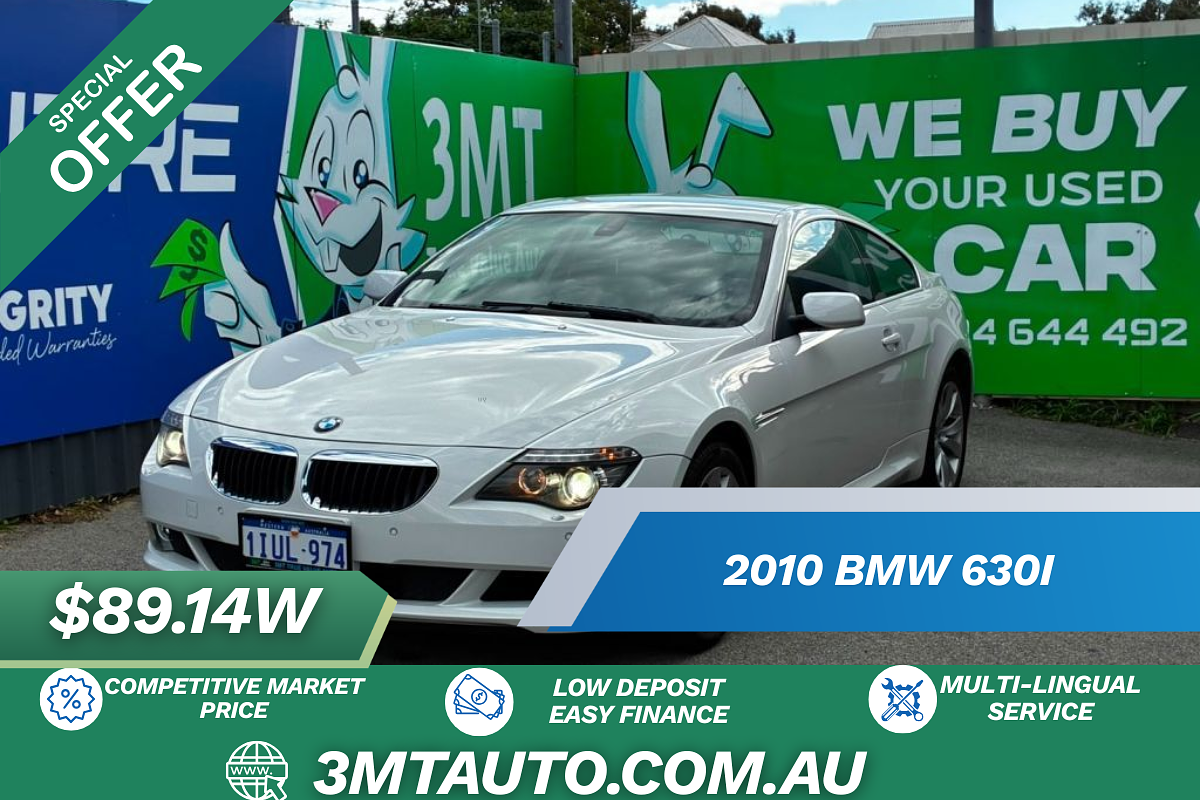2010 BMW 630i