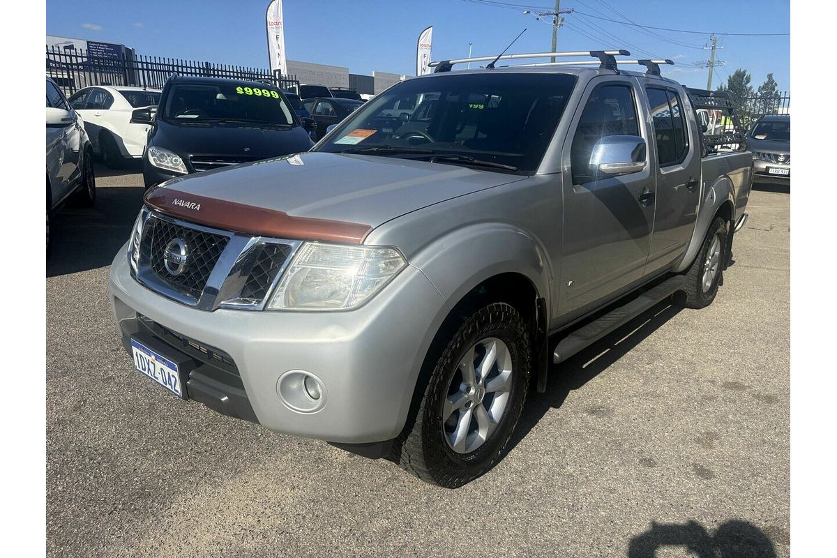 2012 Nissan Navara ST-X D40 Series 5 4X4