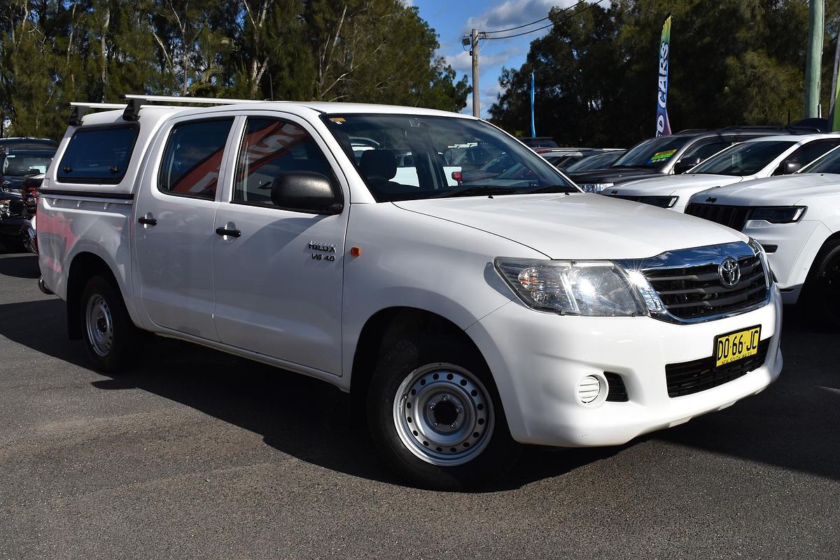 2011 Toyota Hilux SR GGN15R Rear Wheel Drive