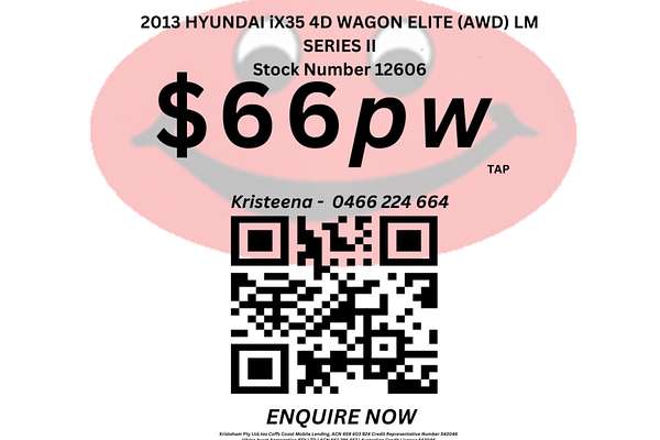 2013 Hyundai ix35 Elite LM SERIES II