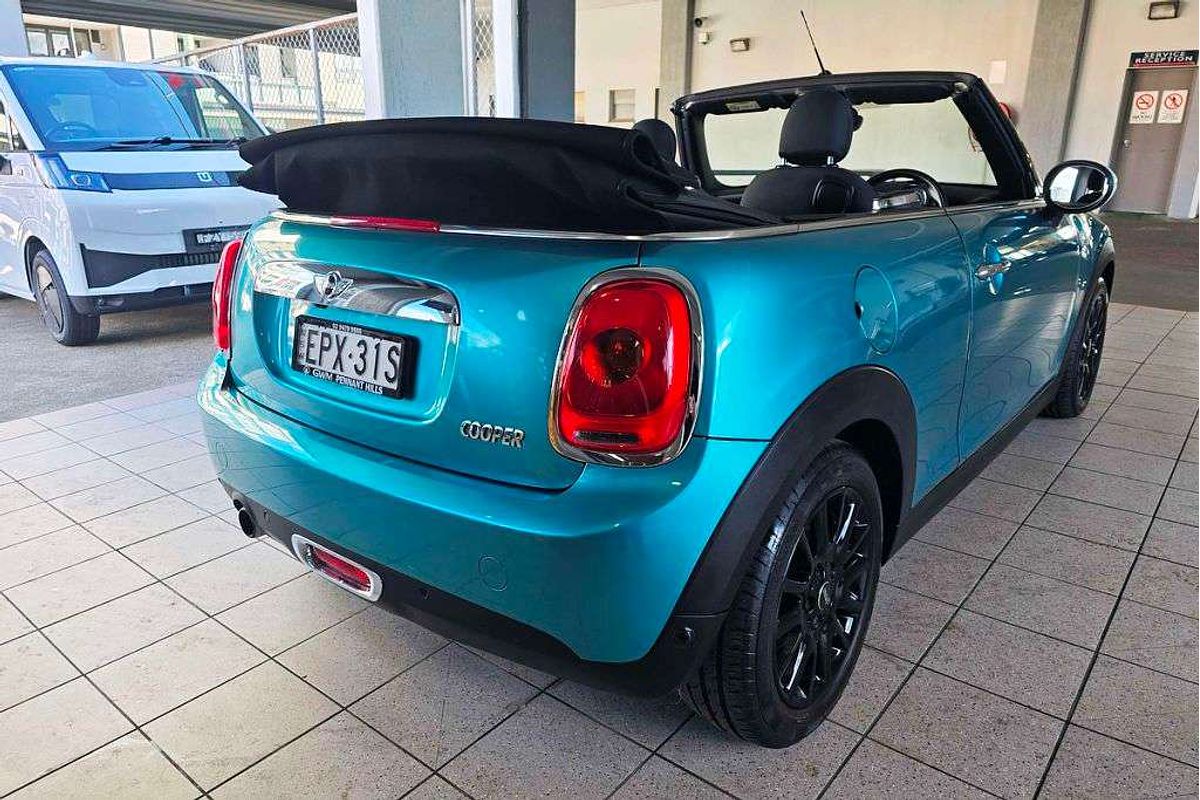 COOPER F57 CABRIO 1.5L T3 TWIN TURBO DIR F/INJ 6 SP AUTOMATIC 2D CONVERTIBLE COOPER F57 CABRIO 1.5L T3 TWIN TURBO DIR F/INJ 6 SP AUTOMATIC 2D CONVERTIBLE