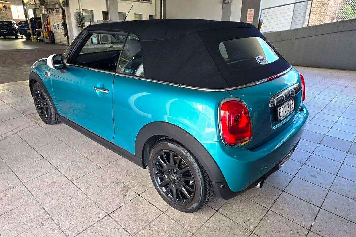 COOPER F57 CABRIO 1.5L T3 TWIN TURBO DIR F/INJ 6 SP AUTOMATIC 2D CONVERTIBLE 