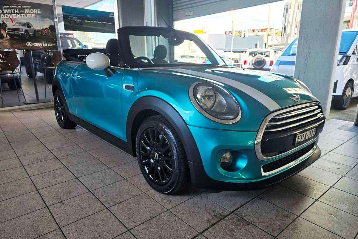 COOPER F57 CABRIO 1.5L T3 TWIN TURBO DIR F/INJ 6 SP AUTOMATIC 2D CONVERTIBLE COOPER F57 CABRIO 1.5L T3 TWIN TURBO DIR F/INJ 6 SP AUTOMATIC 2D CONVERTIBLE