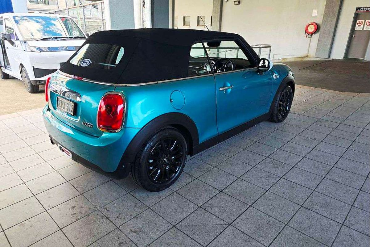 COOPER F57 CABRIO 1.5L T3 TWIN TURBO DIR F/INJ 6 SP AUTOMATIC 2D CONVERTIBLE COOPER F57 CABRIO 1.5L T3 TWIN TURBO DIR F/INJ 6 SP AUTOMATIC 2D CONVERTIBLE