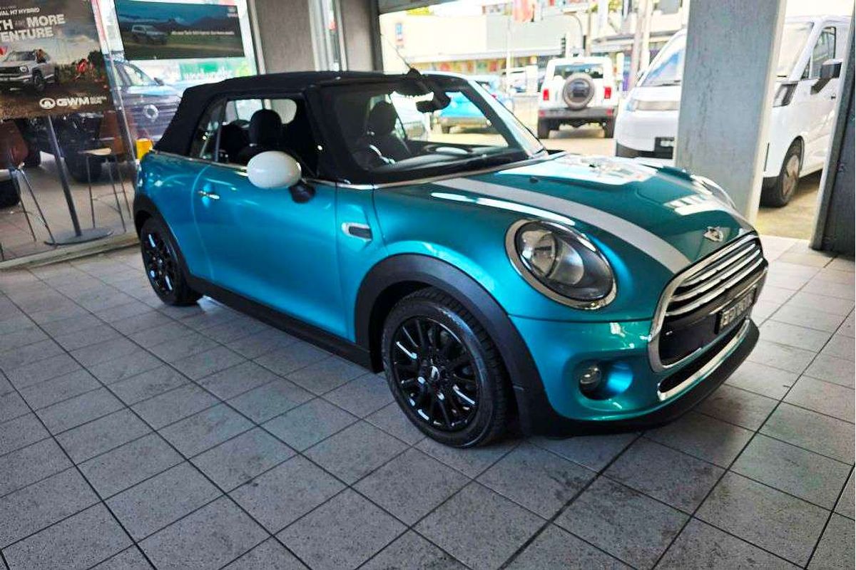 COOPER F57 CABRIO 1.5L T3 TWIN TURBO DIR F/INJ 6 SP AUTOMATIC 2D CONVERTIBLE COOPER F57 CABRIO 1.5L T3 TWIN TURBO DIR F/INJ 6 SP AUTOMATIC 2D CONVERTIBLE