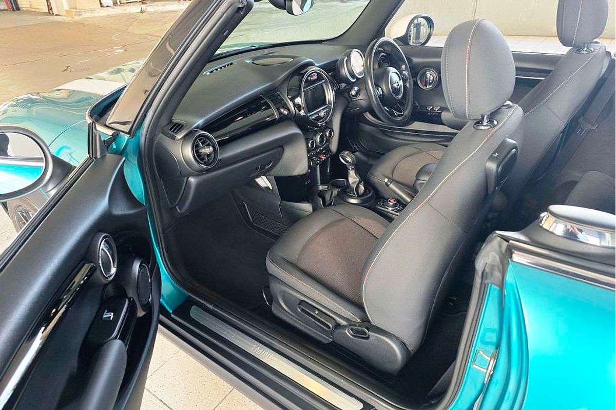 COOPER F57 CABRIO 1.5L T3 TWIN TURBO DIR F/INJ 6 SP AUTOMATIC 2D CONVERTIBLE 
