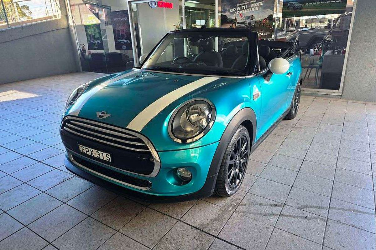 COOPER F57 CABRIO 1.5L T3 TWIN TURBO DIR F/INJ 6 SP AUTOMATIC 2D CONVERTIBLE 