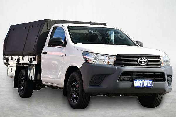 2017 Toyota Hilux Workmate TGN121R Rear Wheel Drive