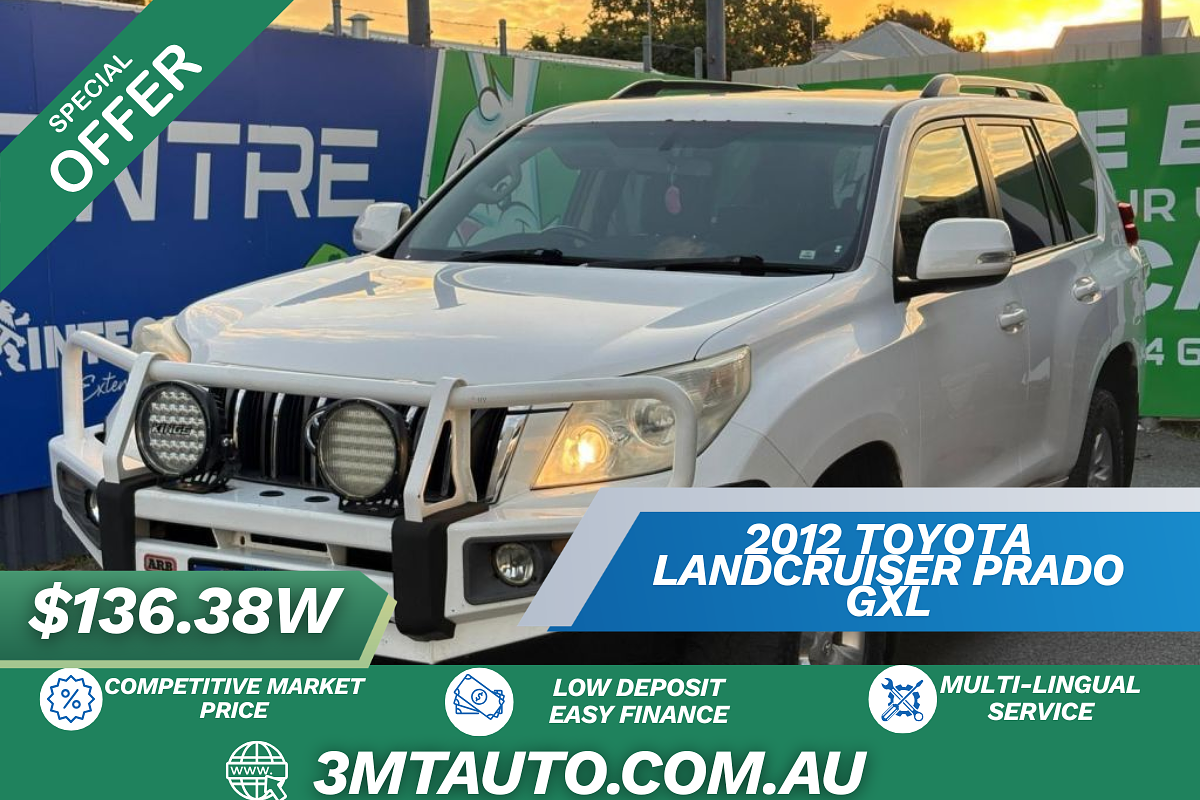2012 Toyota Landcruiser Prado GXL KDJ150R