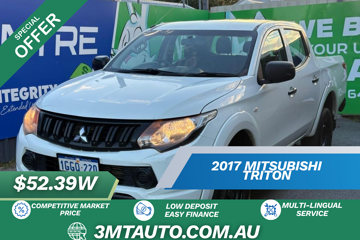 2016 Mitsubishi Triton GLX MQ Rear Wheel Drive
