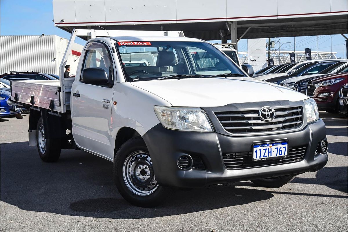 2014 Toyota Hilux Workmate TGN16R Rear Wheel Drive