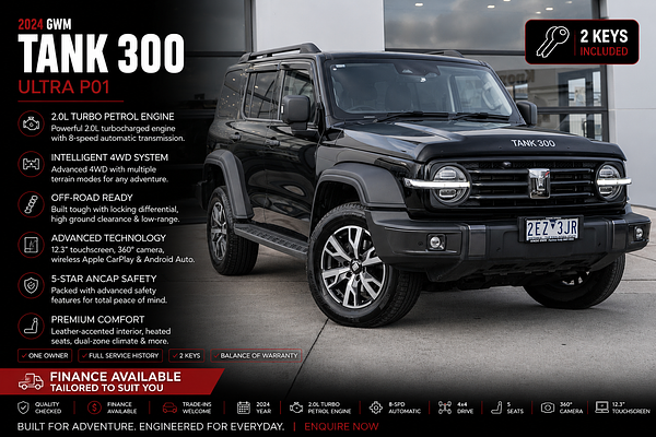 2024 GWM Tank 300 Ultra P01