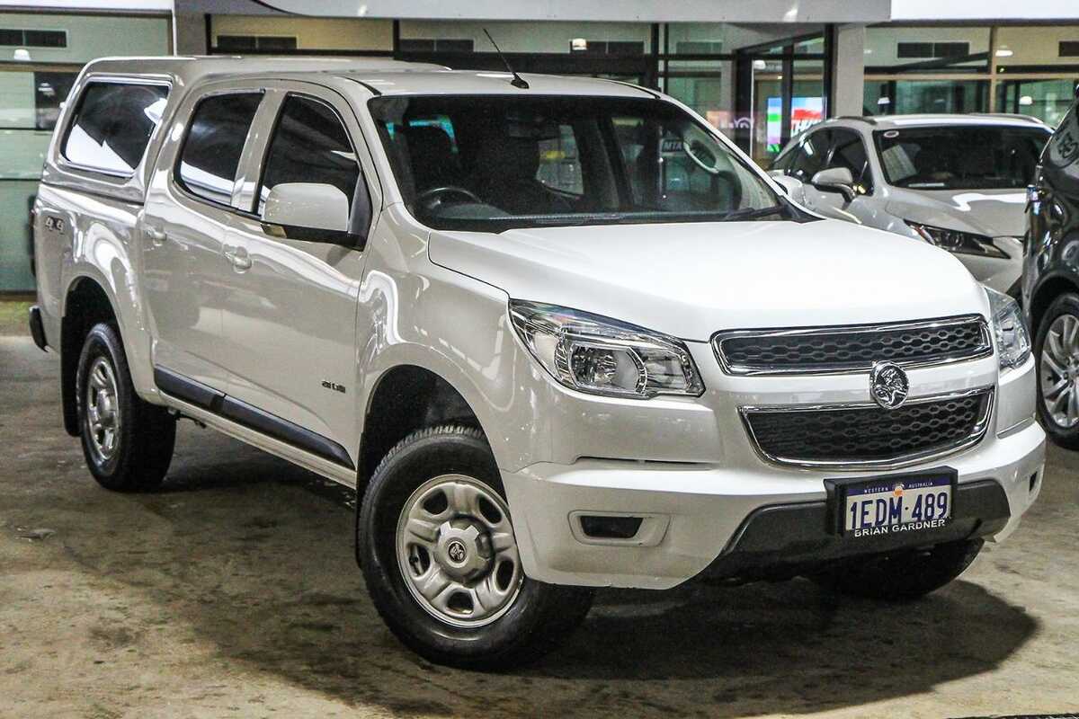 SOLD 2013 Holden Colorado LX in WHITE Used Ute Cannington WA
