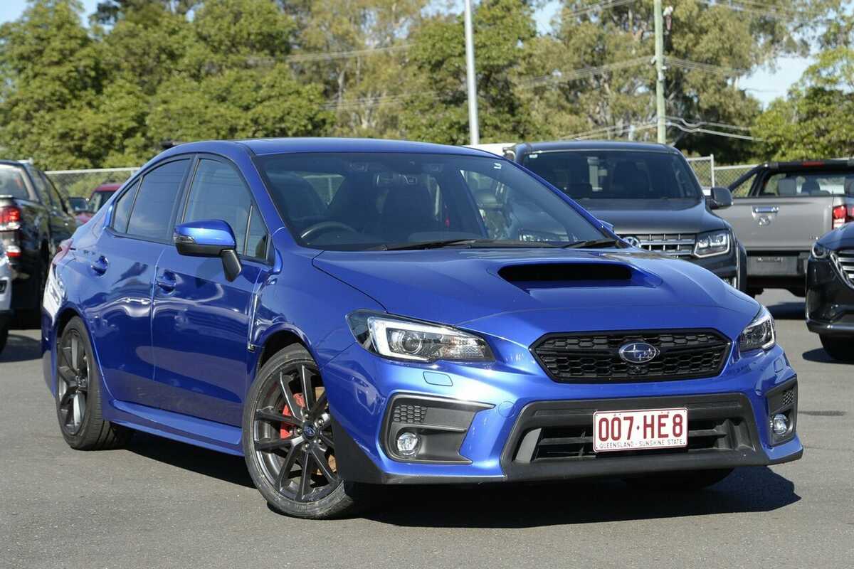 SOLD 2017 Subaru WRX Premium in Blue Used Sedan Browns Plains QLD