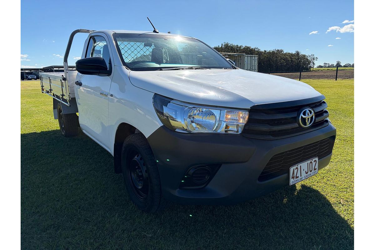 2018 Toyota Hilux Workmate GUN122R Rear Wheel Drive