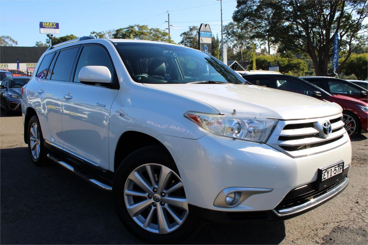 2013 Toyota Kluger GRANDE (4x4) GSU45R MY11 UPGRADE