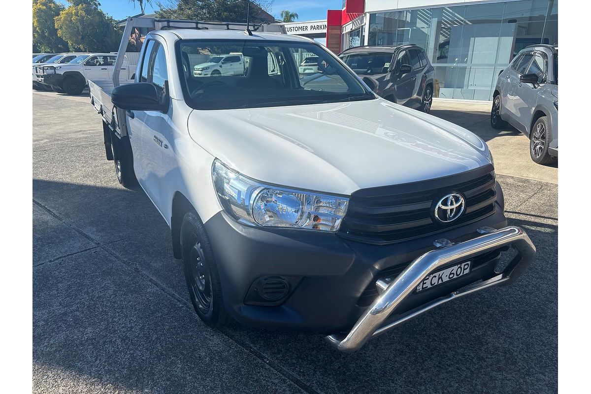 2019 Toyota Hilux Workmate TGN121R Rear Wheel Drive