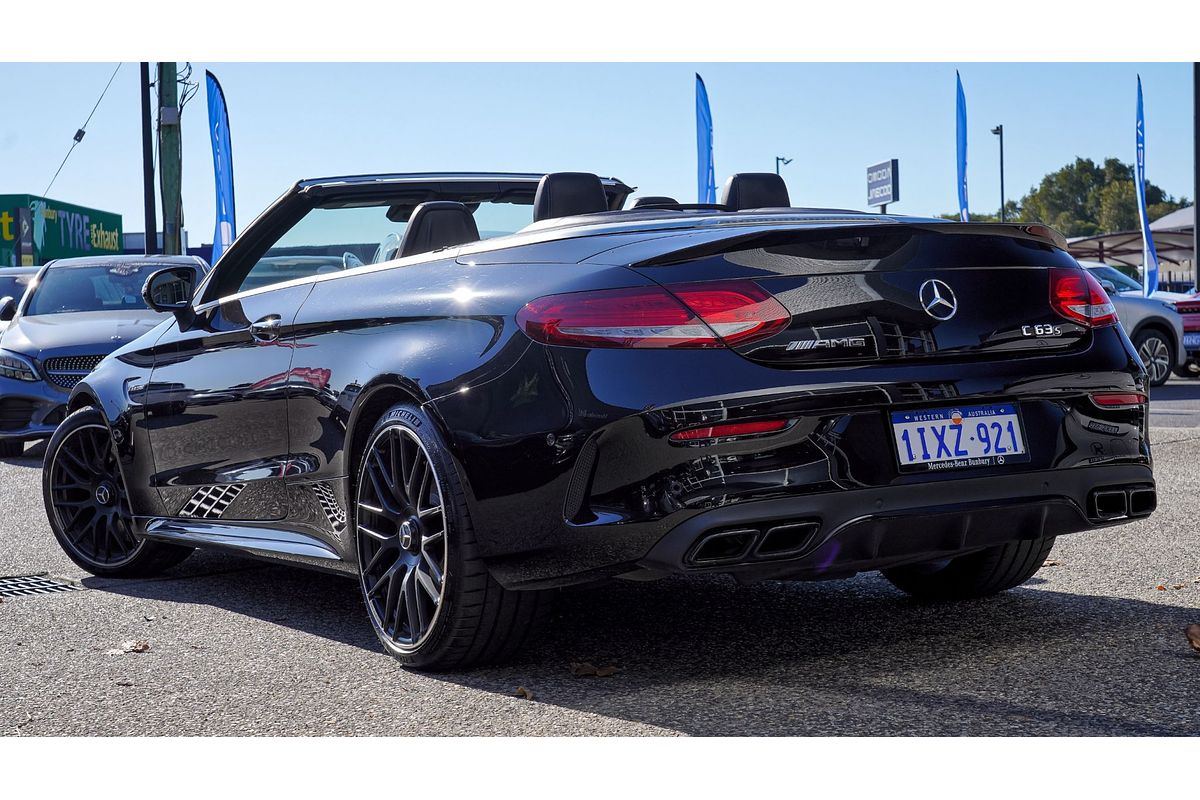 2017 Mercedes-Benz C-Class A205 C63 AMG S Cabriolet 2dr SPEEDSHIFT MCT 7sp 4.0TT [Jun]