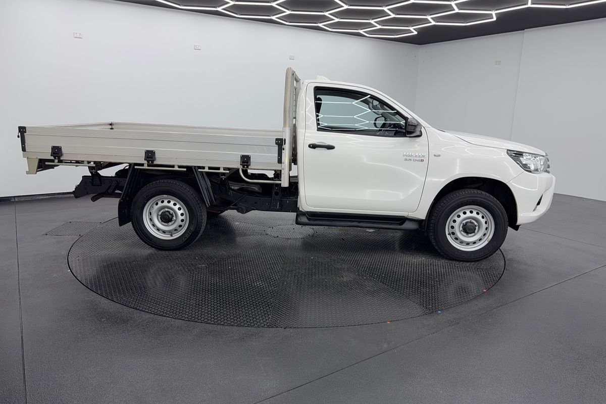 2021 Toyota Hilux Workmate TGN121R Rear Wheel Drive