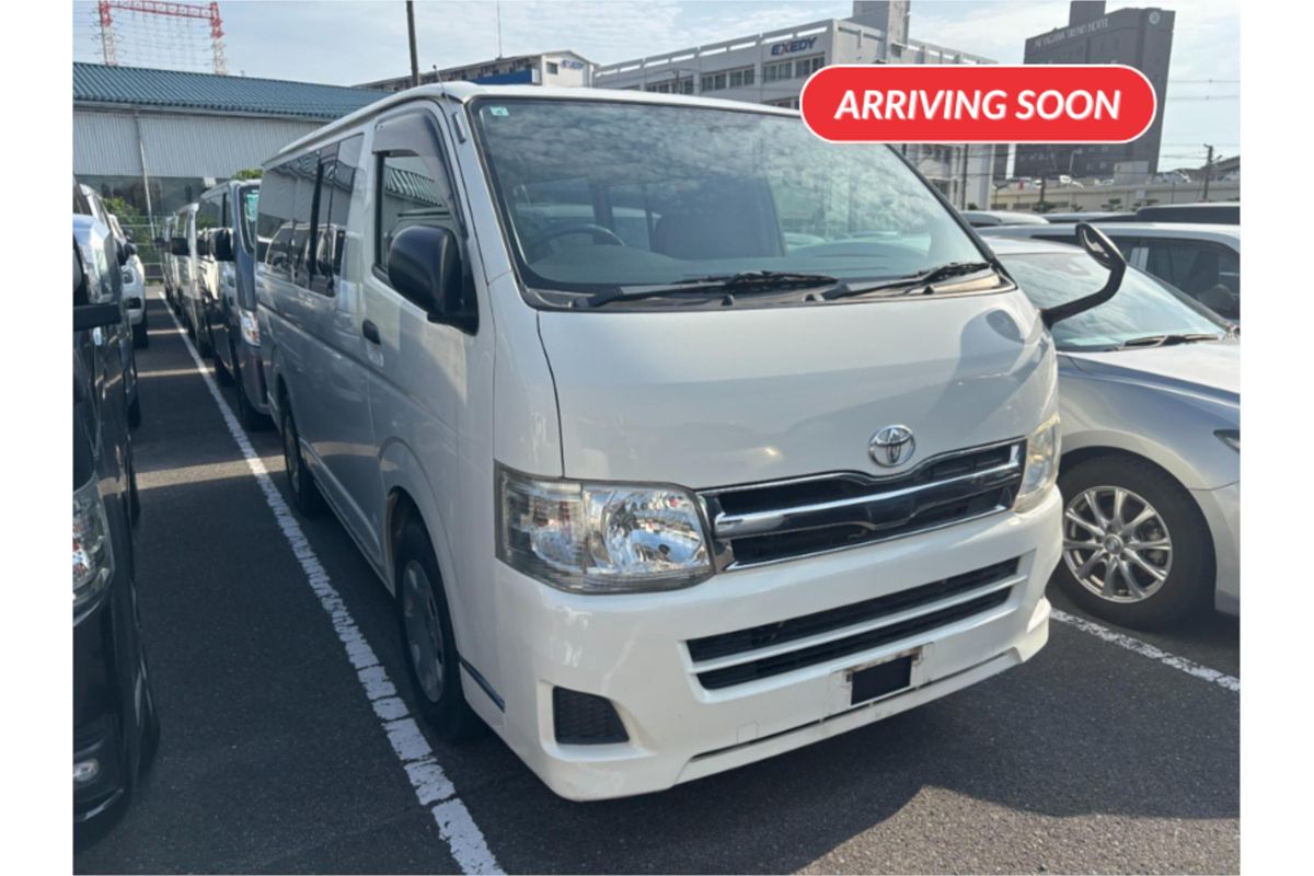 2012 Toyota Hiace Long DX GL Pkg
