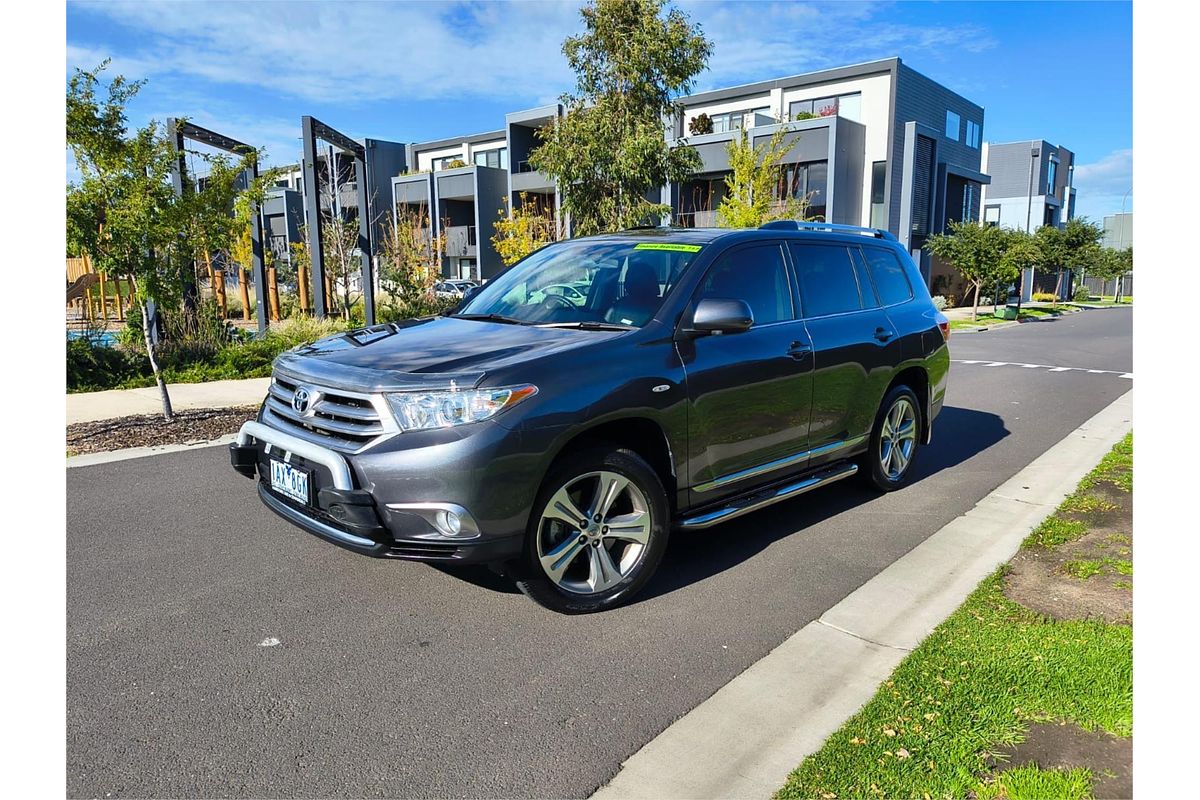 2013 Toyota Kluger KX-S (4x4) GSU45R MY11 UPGRADE