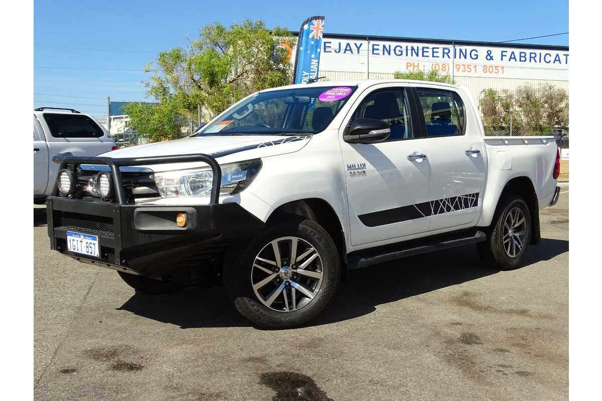 2017 Toyota Hilux SR Hi-Rider GUN136R Rear Wheel Drive