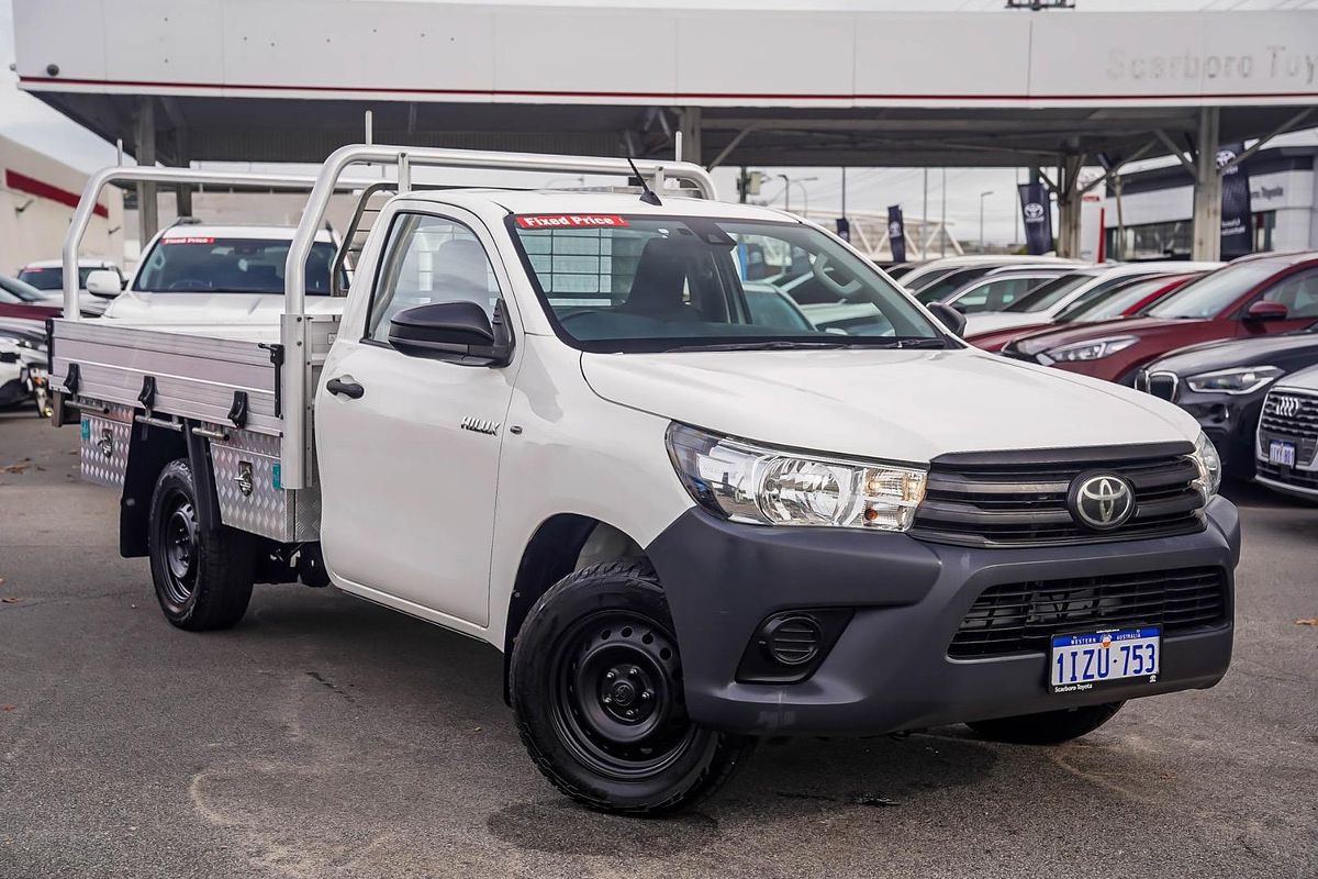 2019 Toyota Hilux Workmate TGN121R Rear Wheel Drive