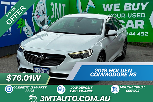 2018 Holden Commodore RS ZB