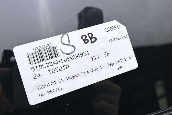2024 Toyota Kluger GX TXUA70R thumb-23
