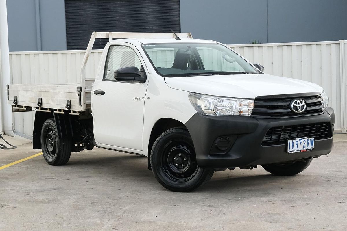 2017 Toyota Hilux Workmate TGN121R Rear Wheel Drive