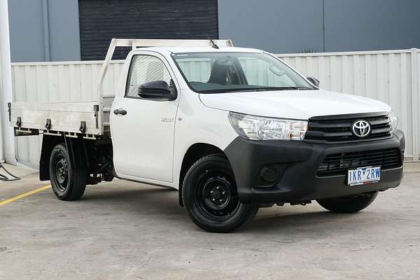 2017 Toyota Hilux Workmate TGN121R Rear Wheel Drive