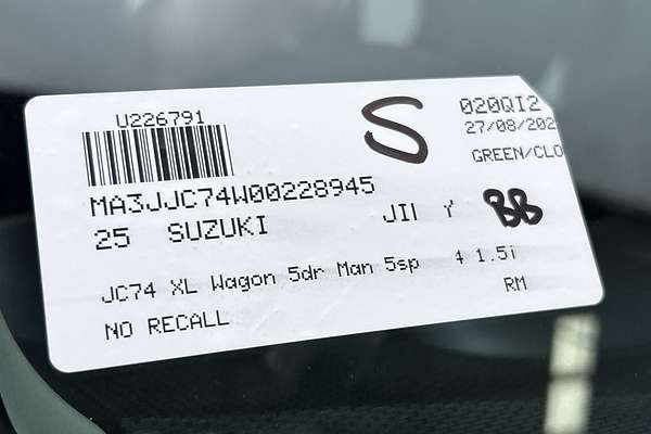 2025 Suzuki Jimny XL JJ thumb-23