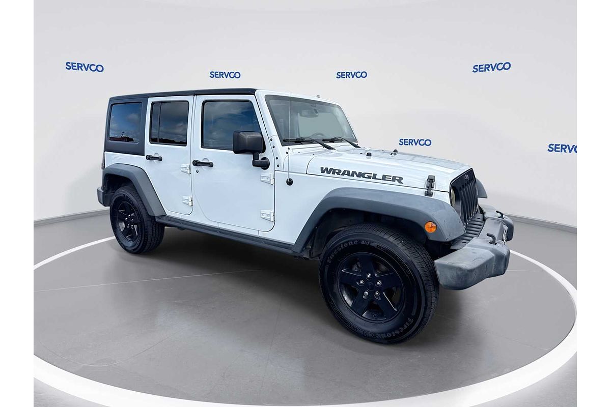 2016 Jeep Wrangler Black Bear