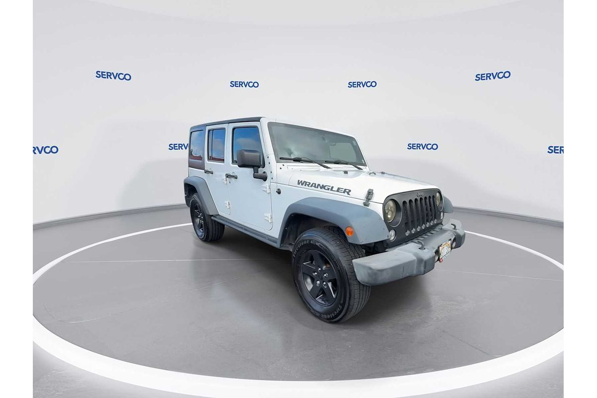 2016 Jeep Wrangler Black Bear