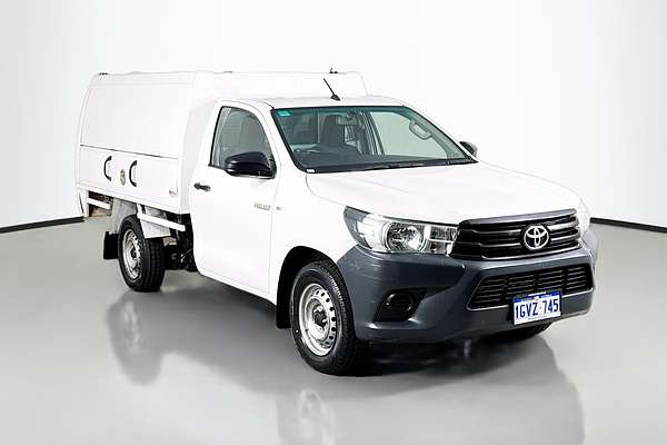 2019 Toyota Hilux Workmate GUN122R Rear Wheel Drive