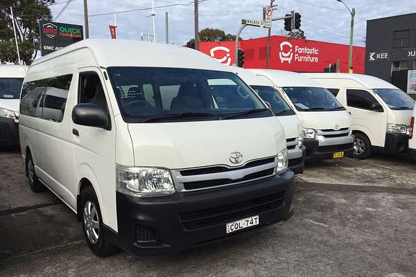 2013 Toyota Hiace COMMUTER KDH223R MY12 UPGRADE