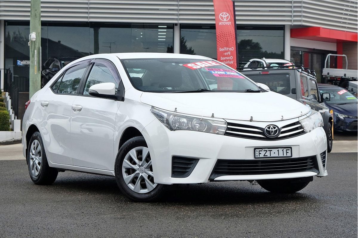 2015 Toyota Corolla Ascent ZRE172R