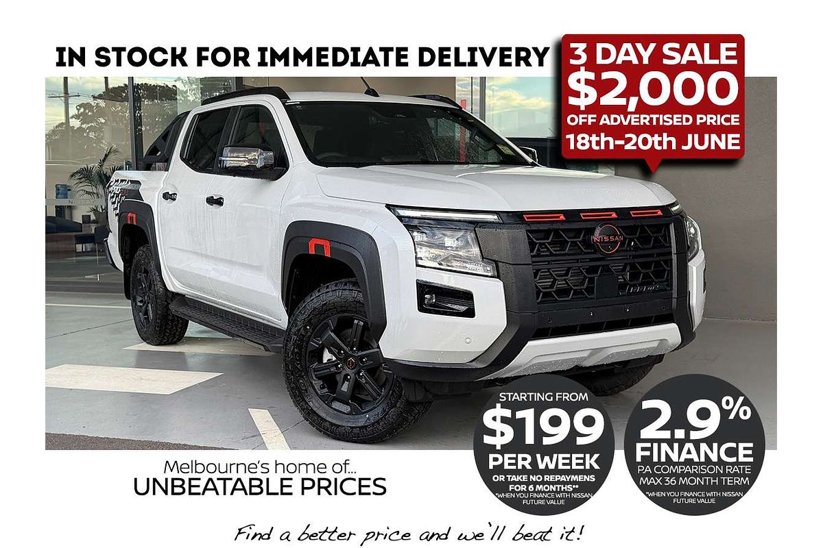 2026 Nissan Navara PRO-4X D27 4X4