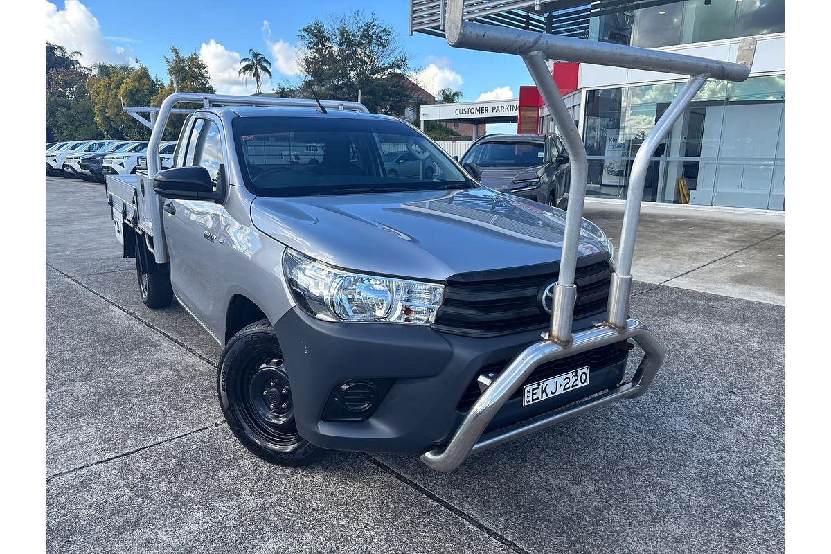 2018 Toyota Hilux Workmate TGN121R Rear Wheel Drive