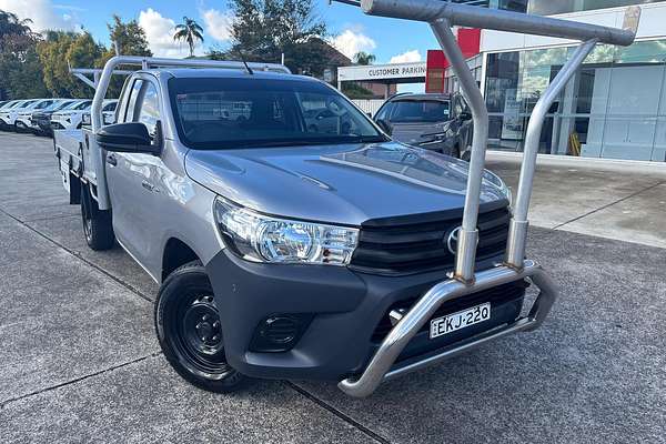 2018 Toyota Hilux Workmate TGN121R Rear Wheel Drive