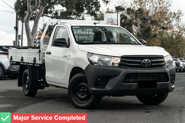 2020 Toyota Hilux Workmate TGN121R Rear Wheel Drive