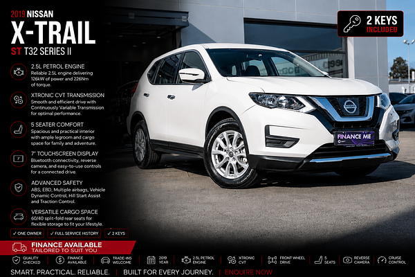 2019 Nissan X-TRAIL ST T32 Series II