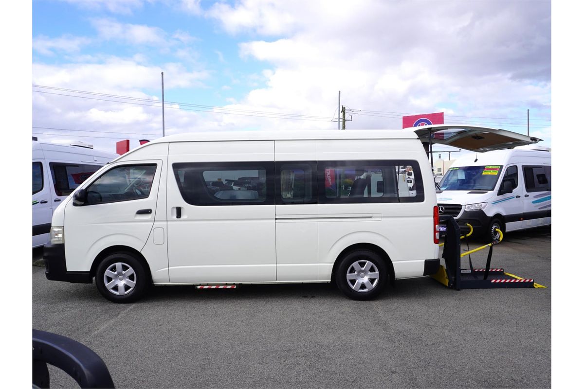 2012 Toyota Hiace Commuter TRH223R ELWB High Roof
