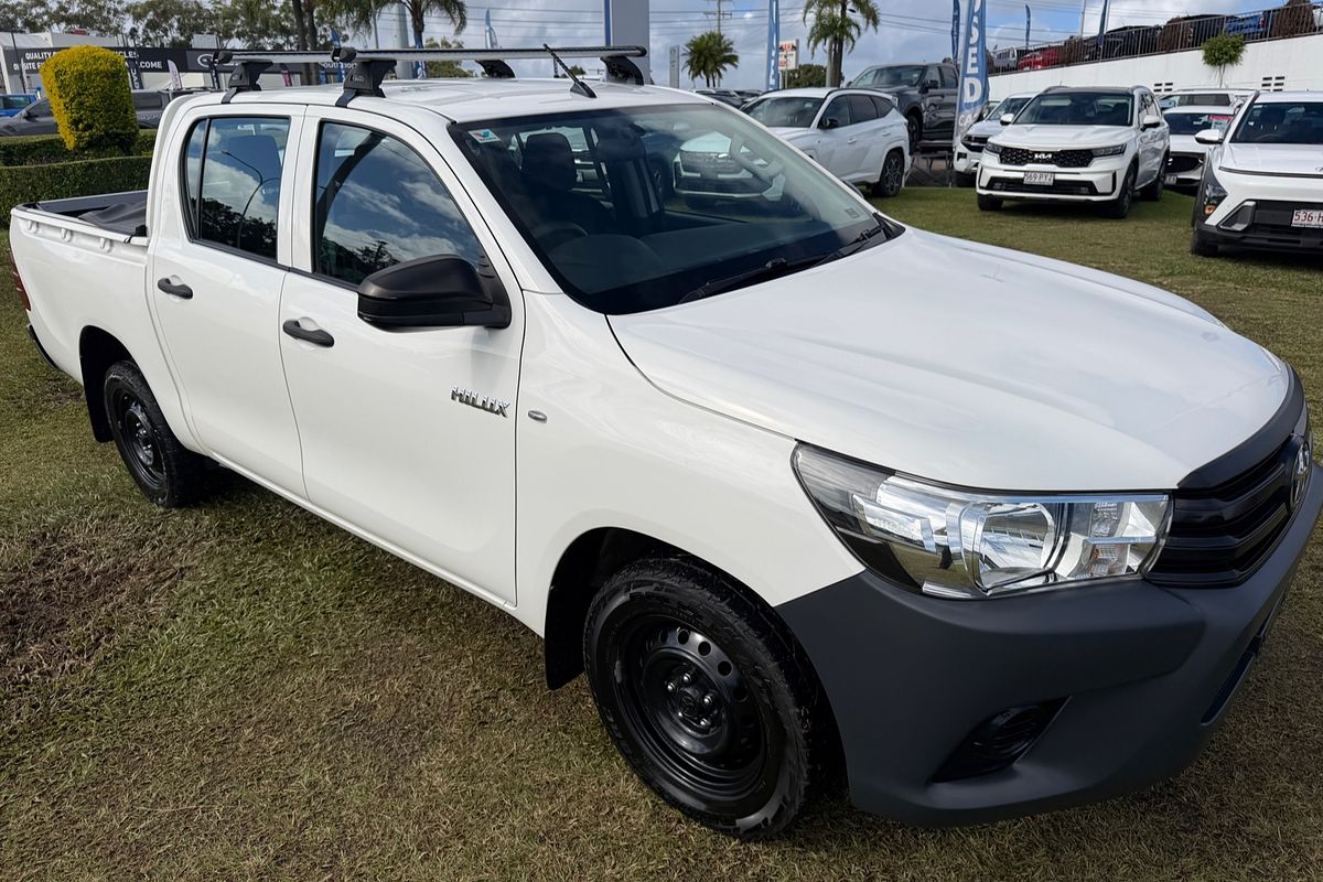 2018 Toyota Hilux Workmate GUN122R Rear Wheel Drive