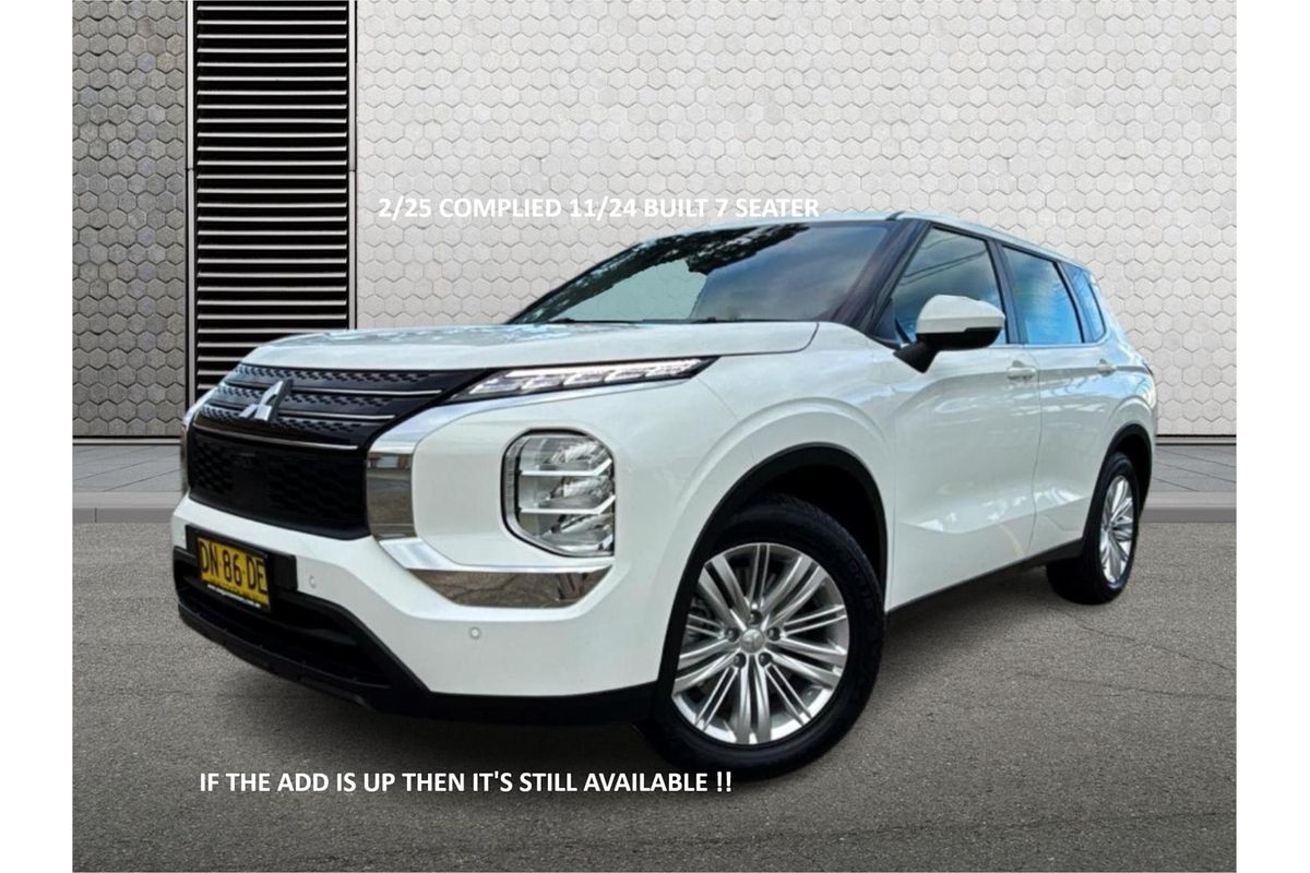 2024 Mitsubishi Outlander ES 7 SEAT (2WD) ZM MY24