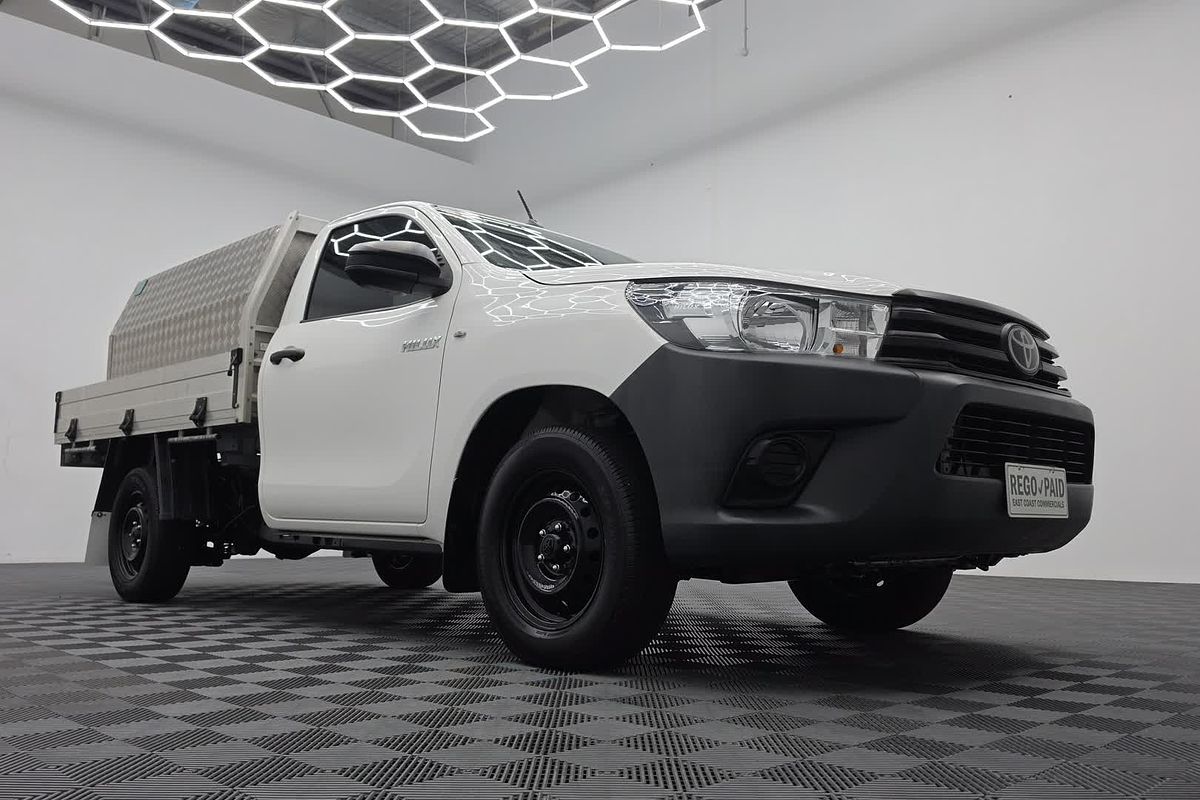 2020 Toyota Hilux Workmate TGN121R Rear Wheel Drive